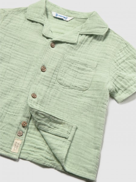 Camisa Bebe Ni�o Verde Mayoral