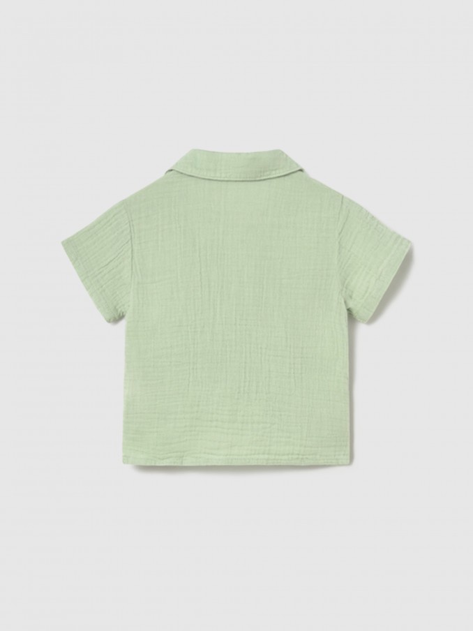 Shirt Baby Boy Green Mayoral