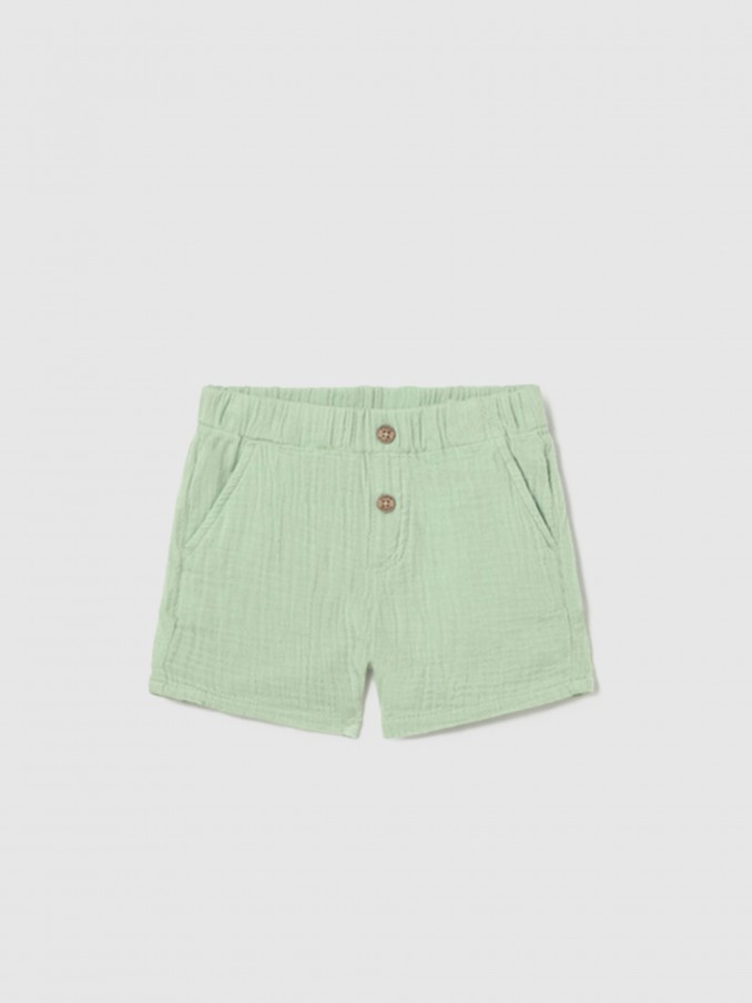 Shorts Baby Boy Green Mayoral