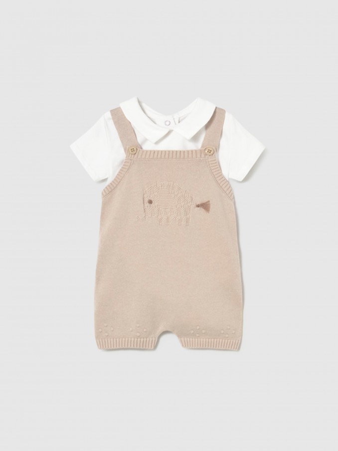 Set Baby Boy Beige Mayoral