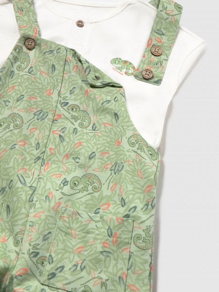 Conjunto 2 Pe�as Mayoral Menino Conj.Jardineira