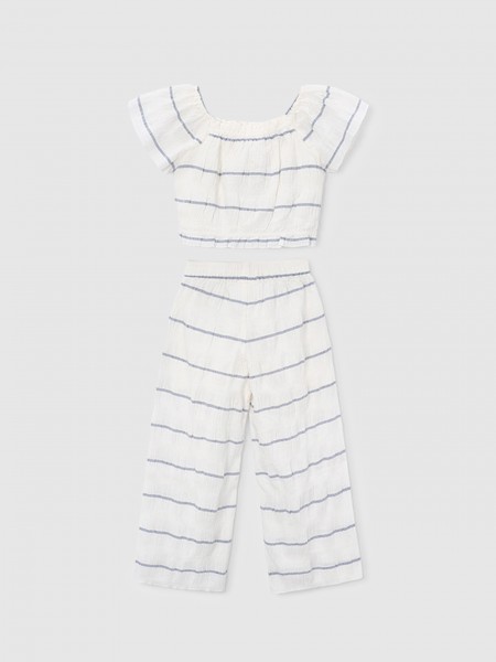 Conjunto 2 Pe�as Mayoral Menina  Conj. Cal�a Riscas