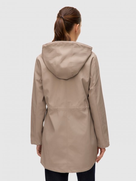 Parka Mujer Beige Vero Moda