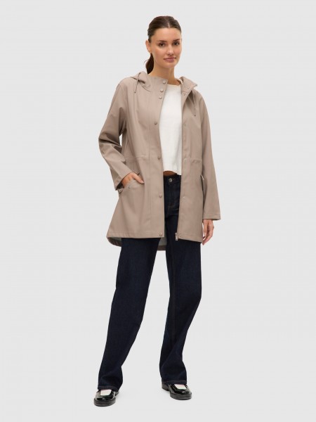 Parka Mujer Beige Vero Moda