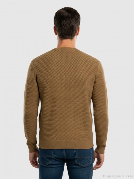 Pullover Man Brown Jack & Jones