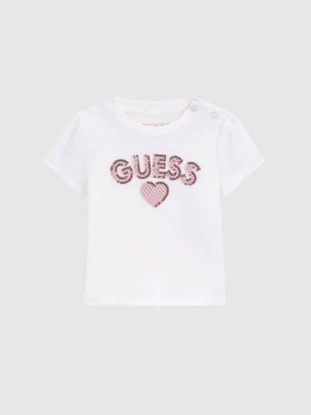 2 Pe�as Guess Menina Set T-Shirt+ Skirt