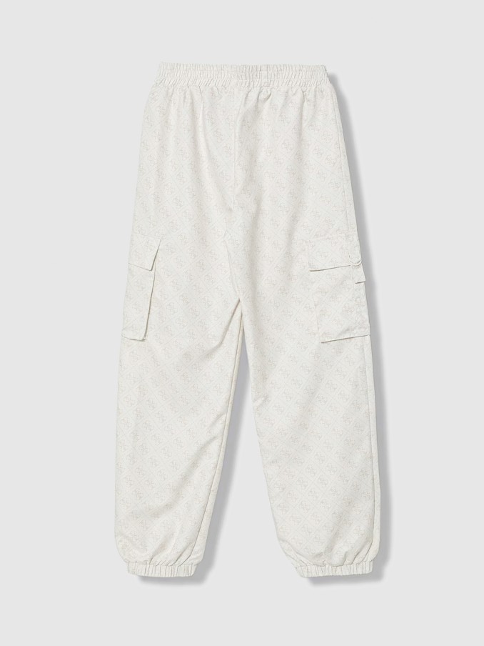 Calças Guess Menina Poly Peach Regular Cargo Pants