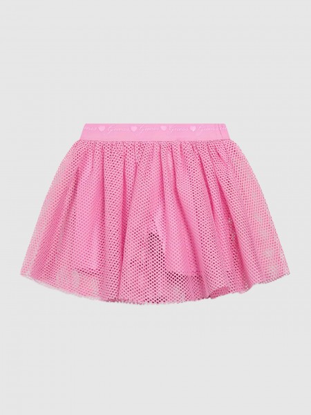 Saia Guess Menina Net Skirt