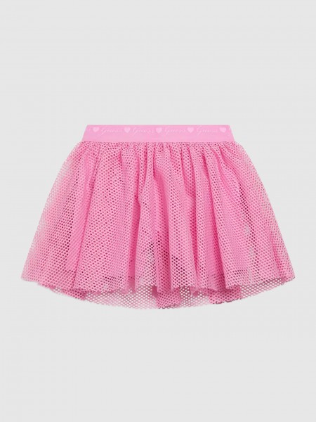 Saia Guess Menina Net Skirt