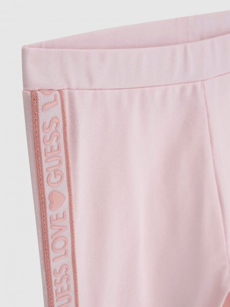 2 Pe�as Guess Menina Set Active Top W/zip+Leggings