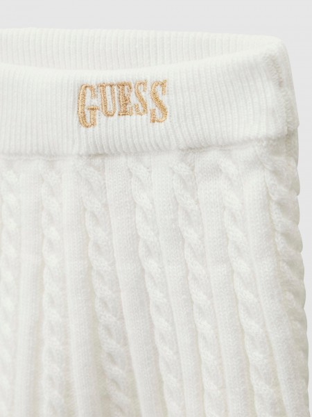 2 Pe�as Guess Menina Set Ss Sweater + Sweater Skirt