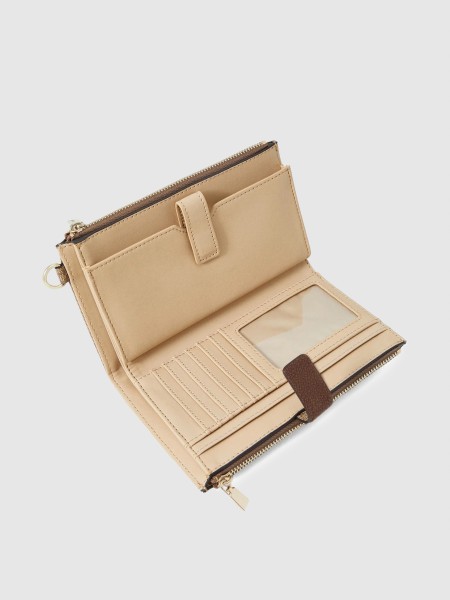 Carteira Guess Mulher Laurel II Slg Dbl Zip Orgnzr