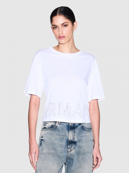 T-Shirt Armani Exchange Mulher T-Shirt
