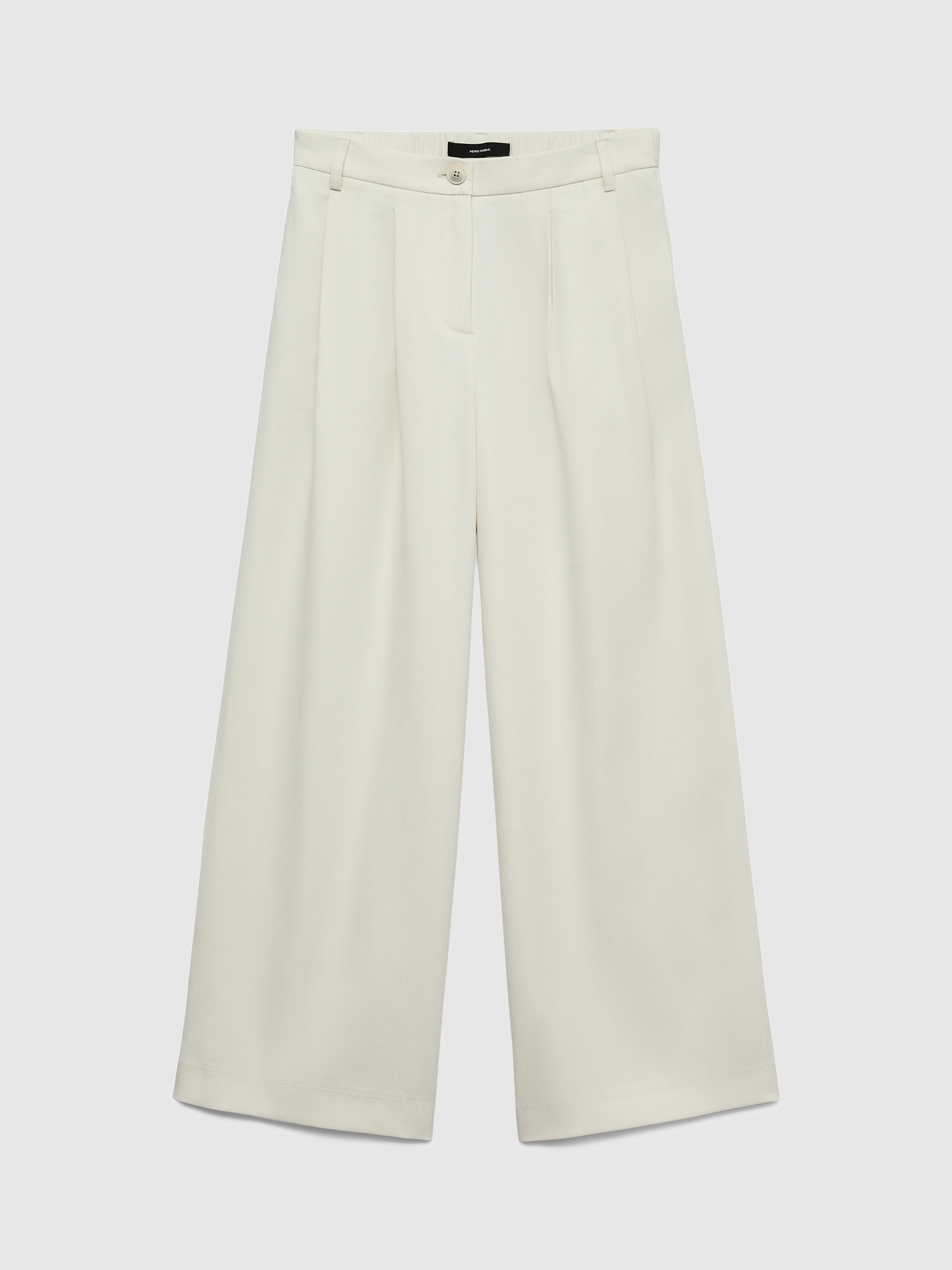 Pants Woman Cream Vero Moda