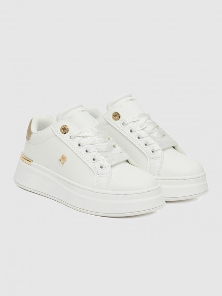 Sapatilha Tommy Hilfiger Menina Low Cut Lace-Up Sneaker