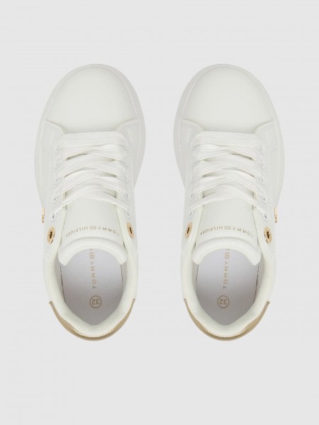 Sapatilha Tommy Hilfiger Menina Low Cut Lace-Up Sneaker