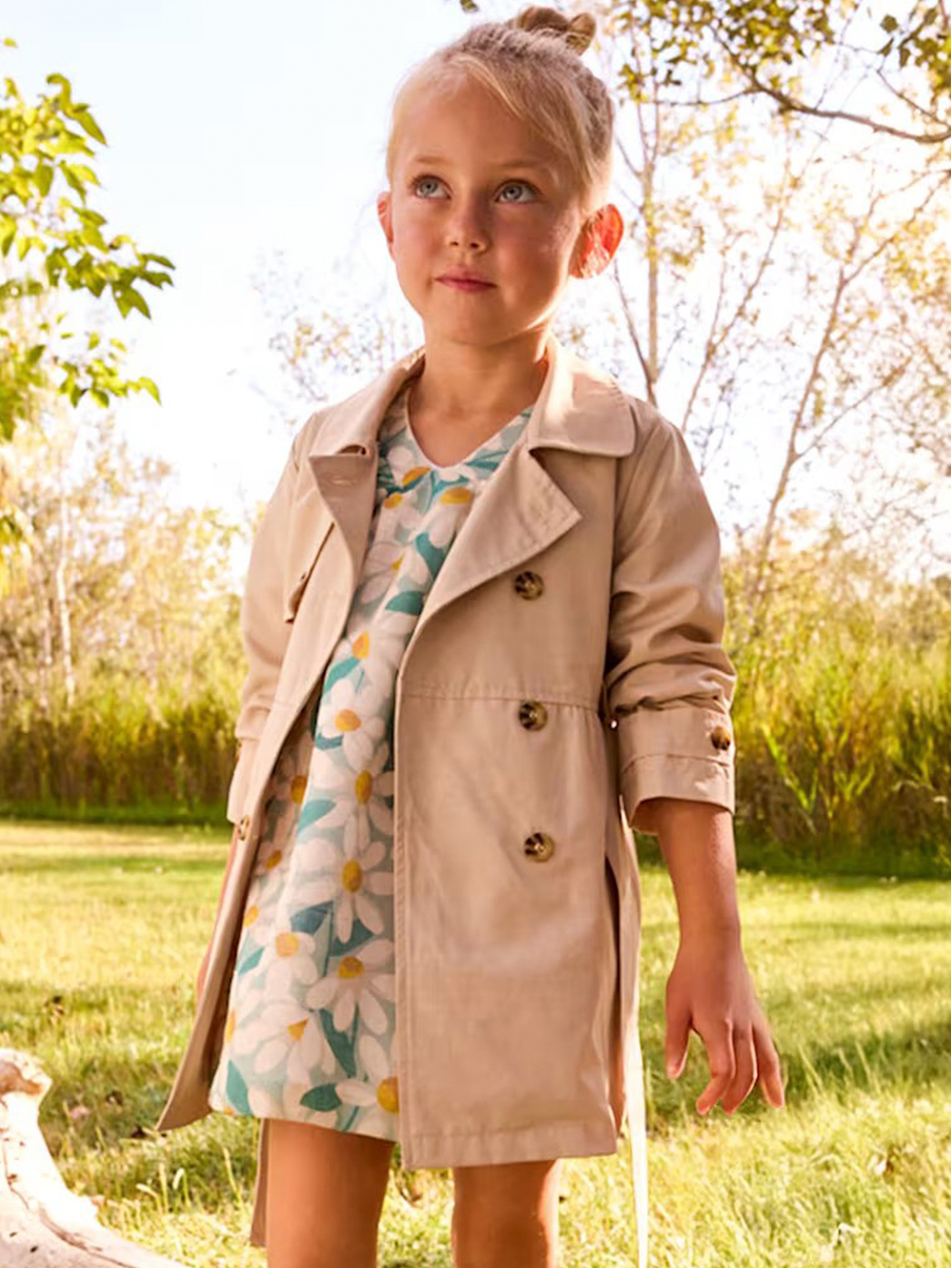 Chaqueta Niña Crema Mayoral