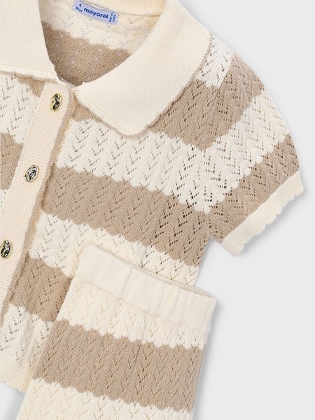 Conjunto 2 Pe�as Mayoral Menina  Conj. Cal�a Tricot