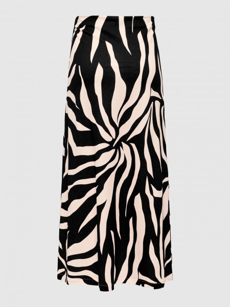 Saia Only Mulher Onlchigo Sakura Long Skirt Wvn