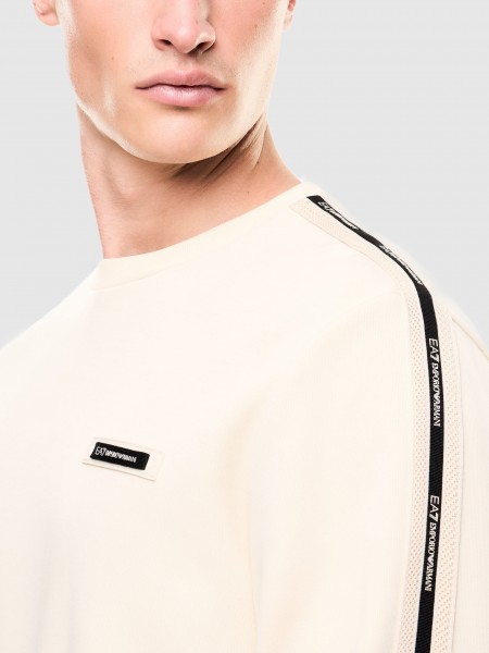 Sweatshirt Ea7 Homem Sweatshirt