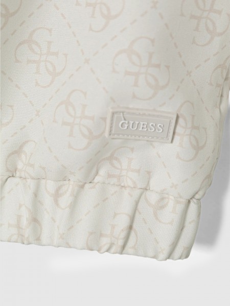Casaco Guess Menina Hooded Ls Jacket W/zip