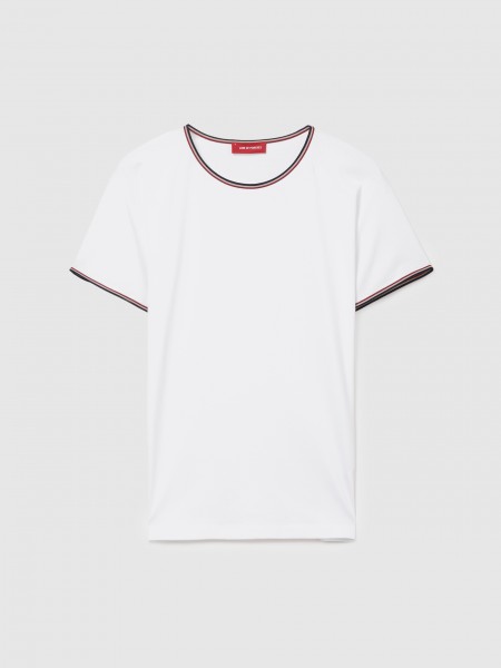 Camiseta Mujer Blanco Lion Of Porches Camiseta Mujer Blanco Lion Of Porches