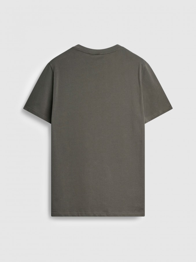 T-Shirt Antony Morato Homem T-Shirt Regular Fit Marine