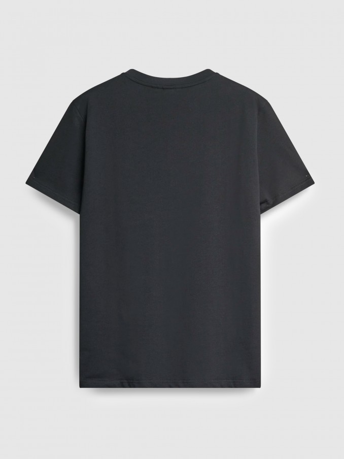 T-Shirt Man Black Antony Morato