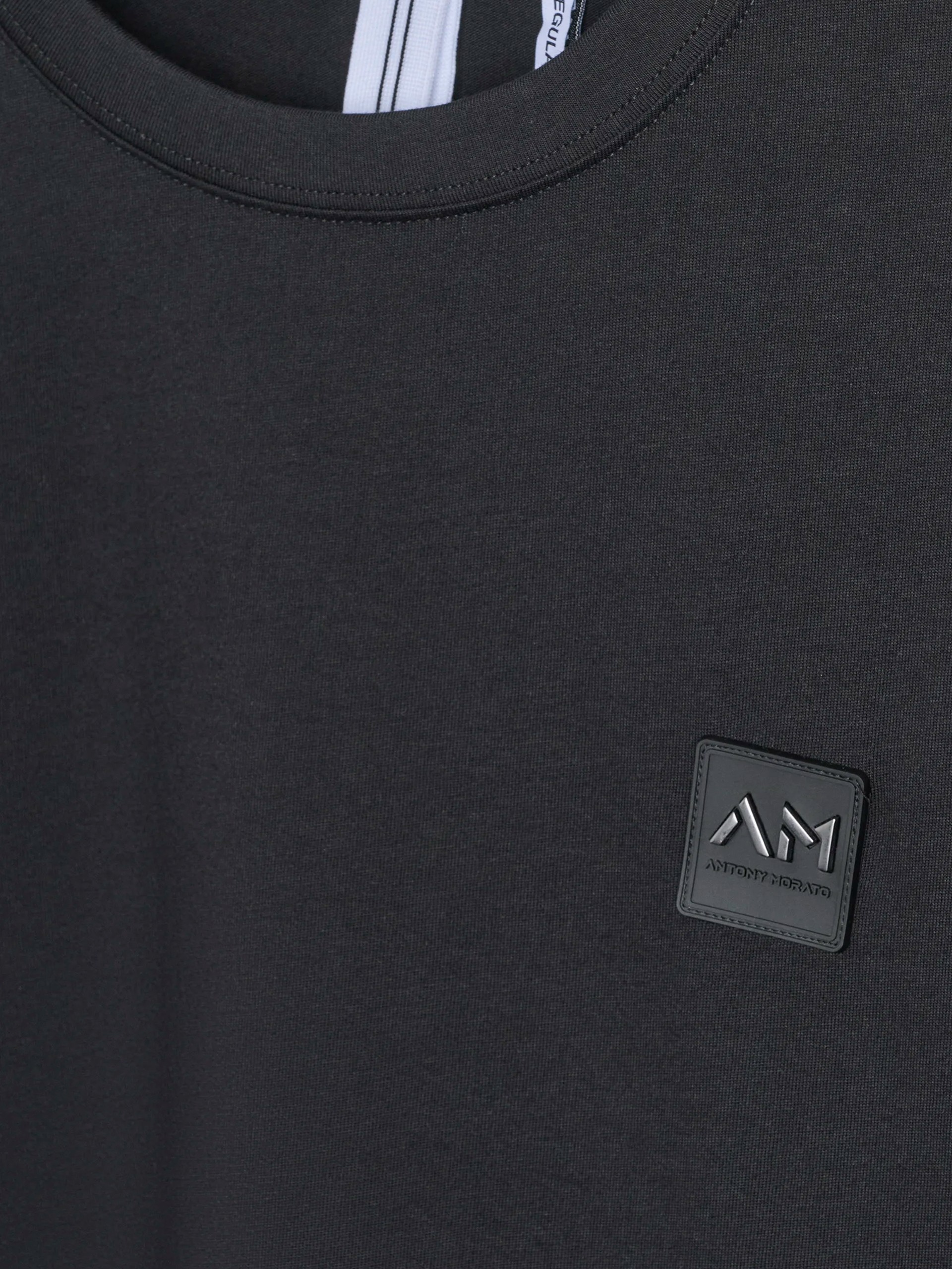 T-Shirt Man Black Antony Morato