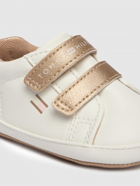 Sapatilha Tommy Hilfiger Menina Low Cut Velcro Sneaker