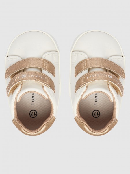 Sapatilha Tommy Hilfiger Menina Low Cut Velcro Sneaker