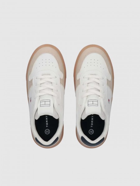 Sapatilha Tommy Hilfiger Menino Low Cut Lace-Up Sneaker