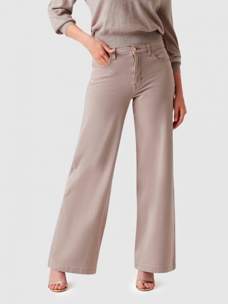 Pants Woman Beige Guess