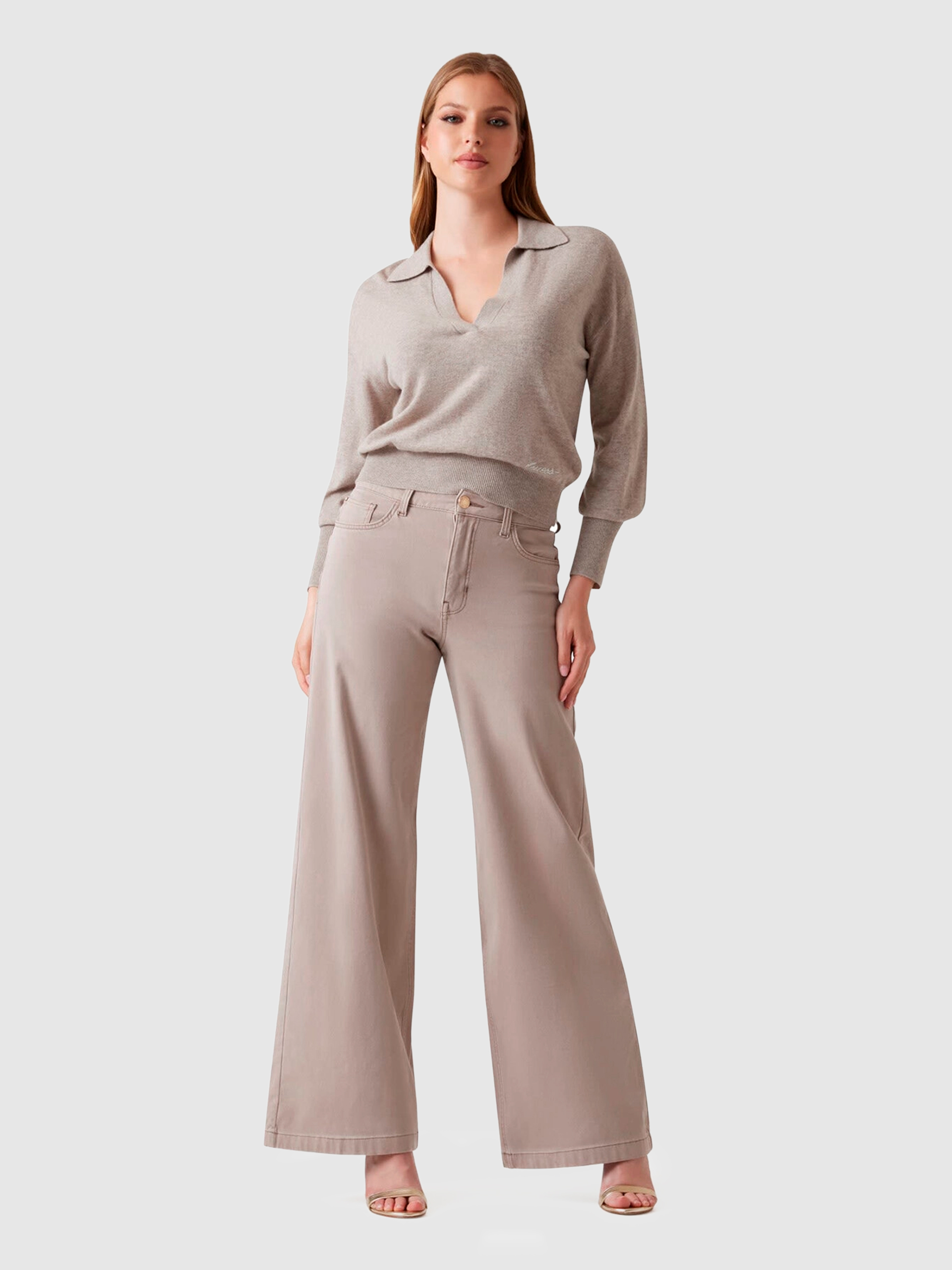 Pants Woman Beige Guess