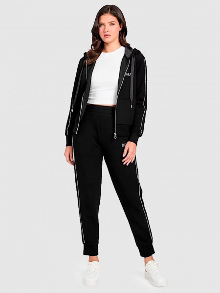 Casaco Guess Mulher New Hooded Scuba Sweatshirt