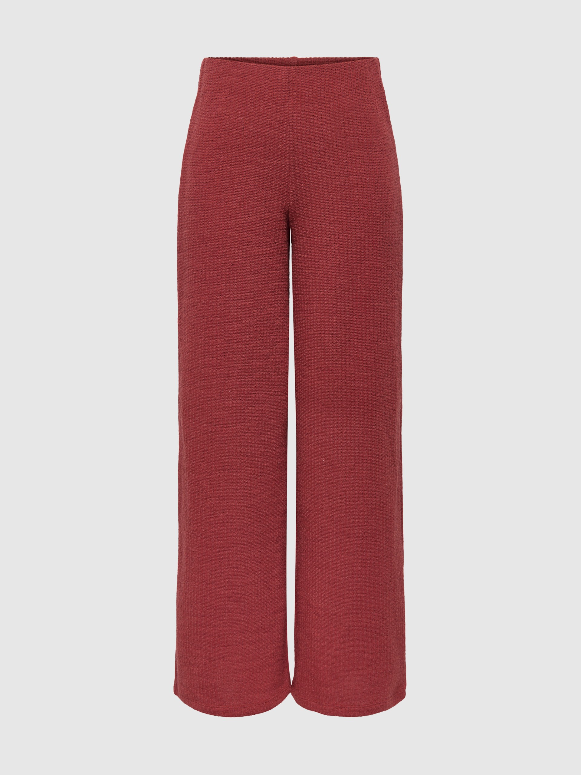 Pantalones Mujer Burdeos Only