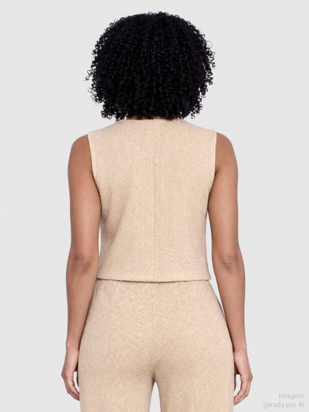 Sueter Mujer Crema Only