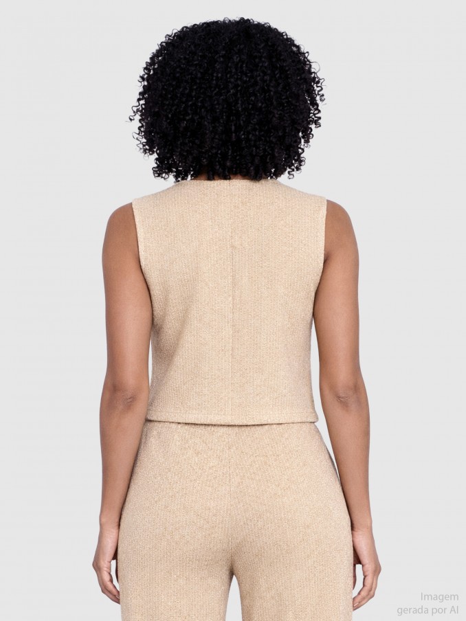 Pullover Woman Cream Only