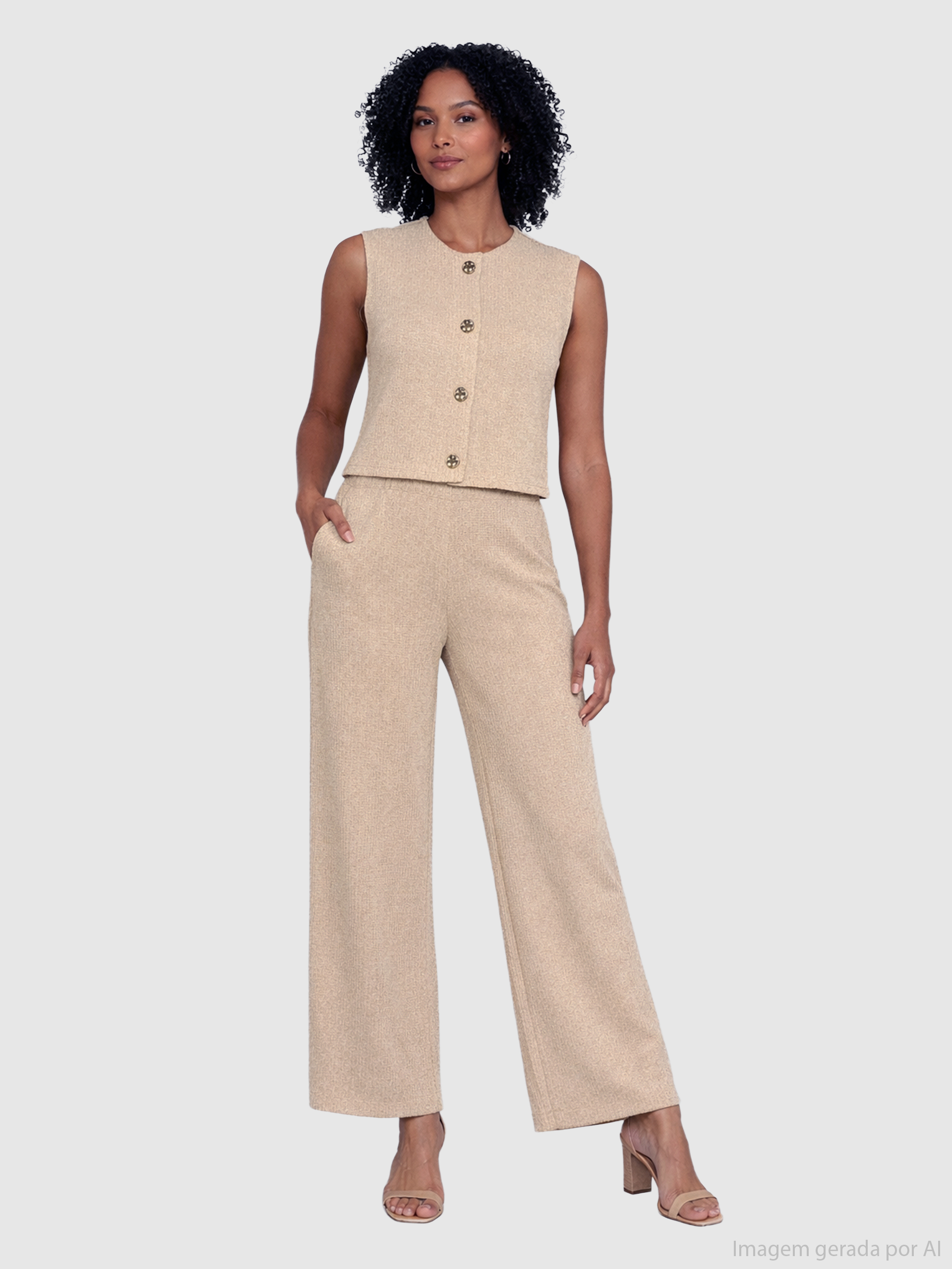 Pullover Woman Cream Only