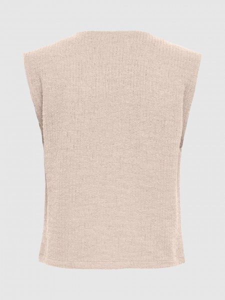 Sueter Mujer Crema Only