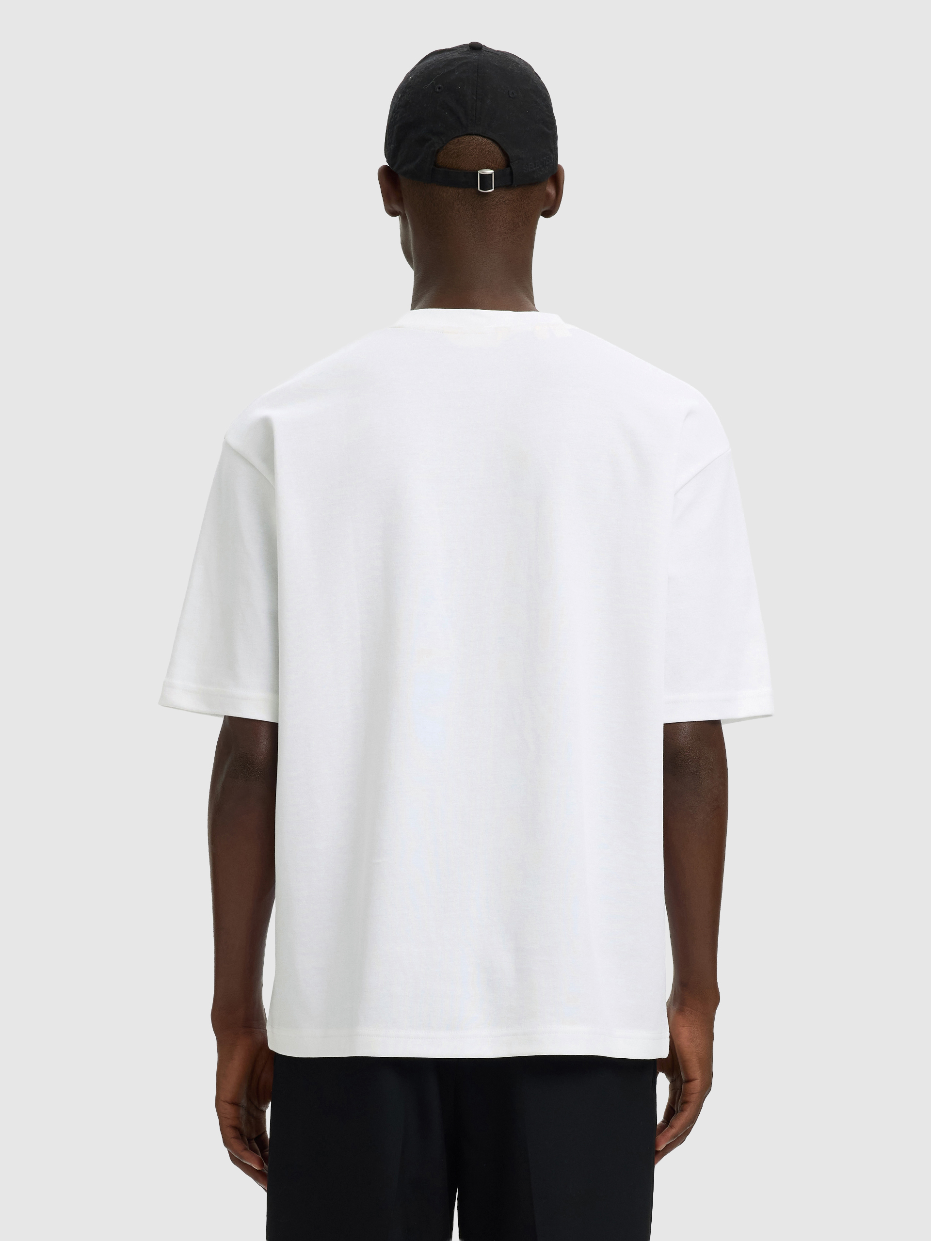 T-Shirt Man White Selected