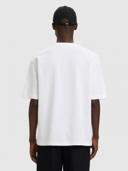 T-Shirt Man White Selected
