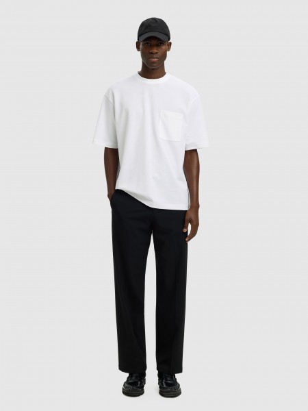 T-Shirt Man White Selected