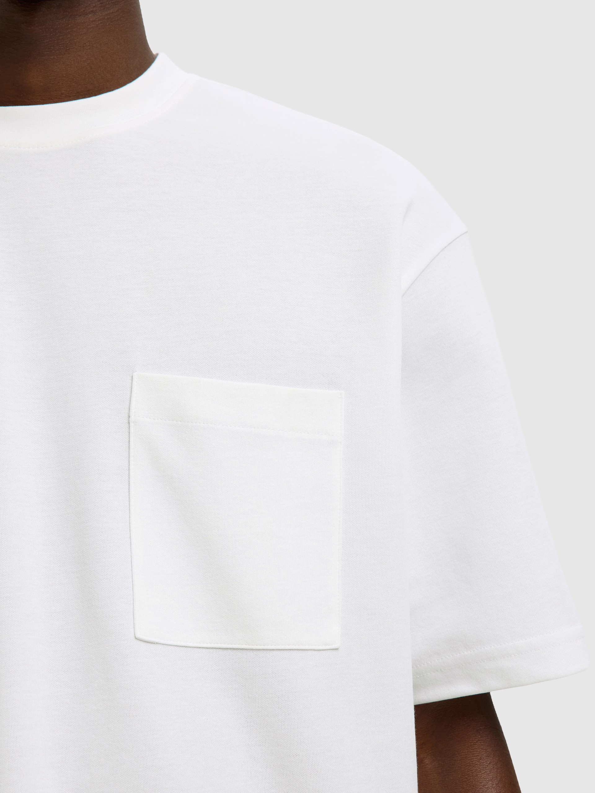 T-Shirt Man White Selected