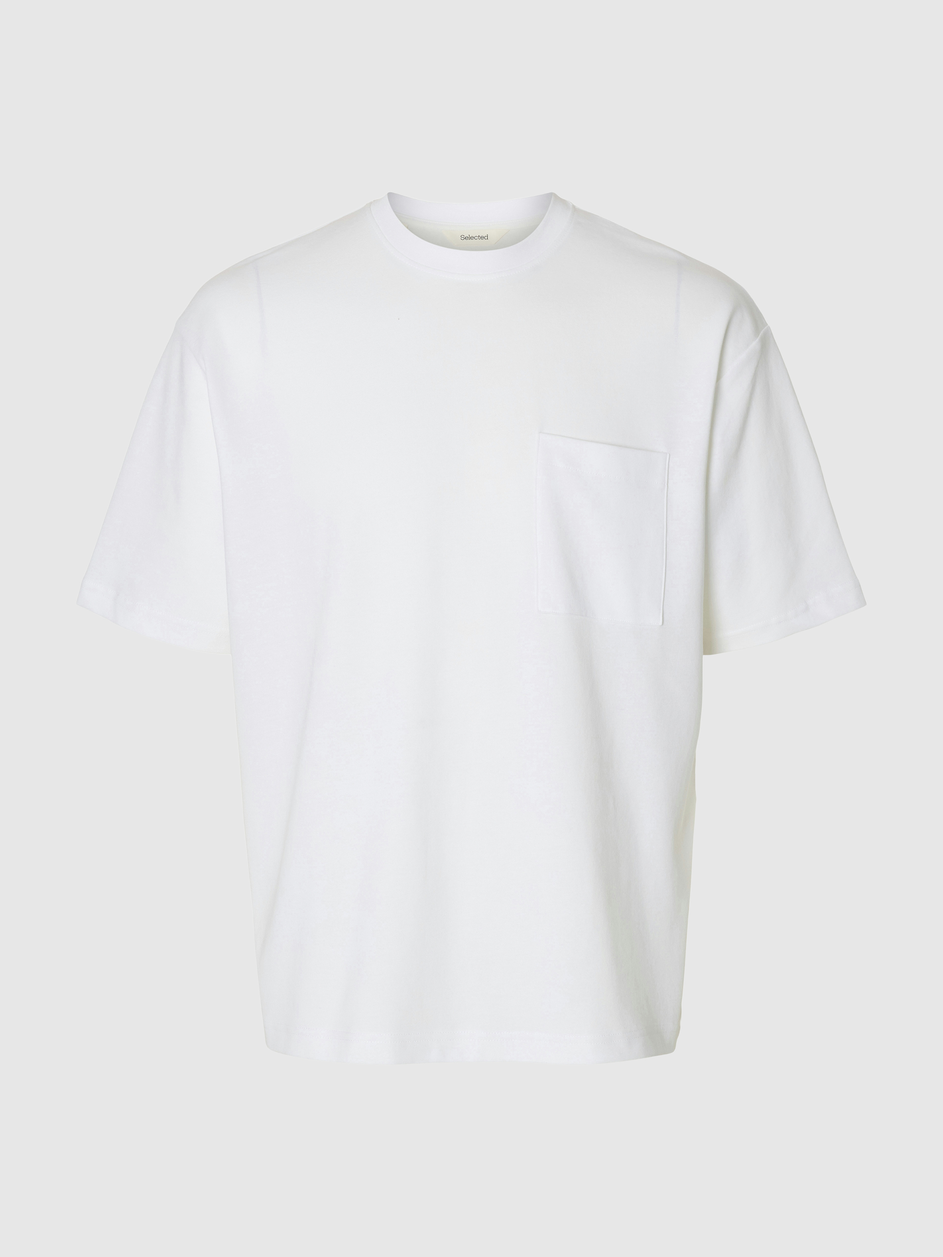 T-Shirt Man White Selected