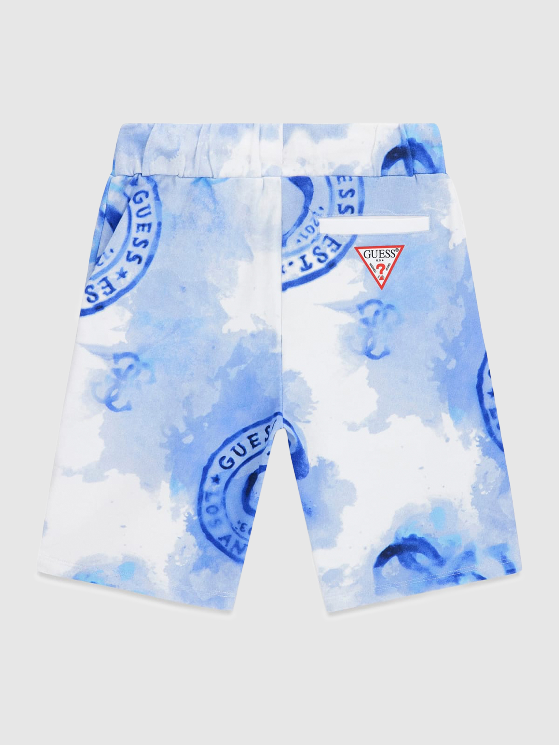 Pantalones Cortos Niño Azul Guess