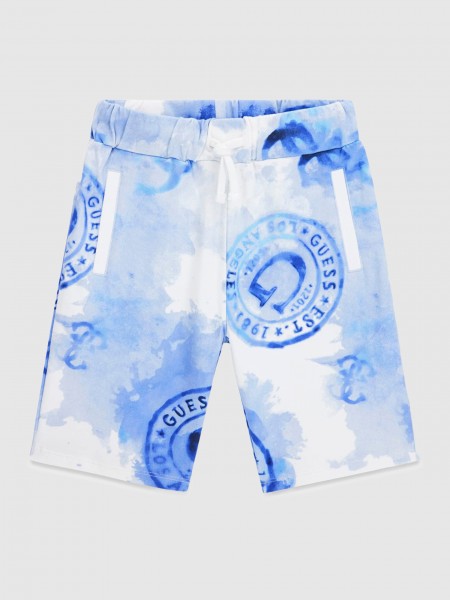 Shorts Boy Blue Guess
