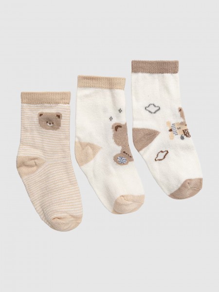 Meias Mayoral Unissexo Pack  de  4  Soquetes