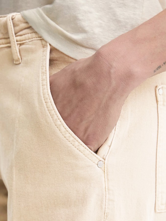 Pants Woman Beige Guess