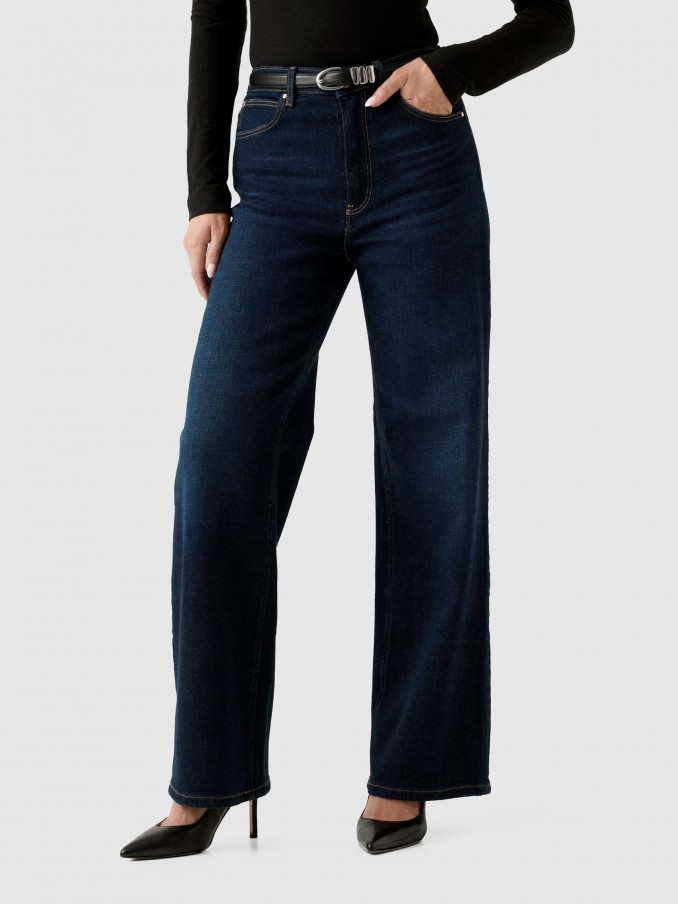 Jeans Woman Dark Jeans Guess